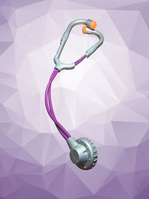 ESTETOSCOPIO de plástico para vestir a enfermera médico battat para niños Foto 1 de 2