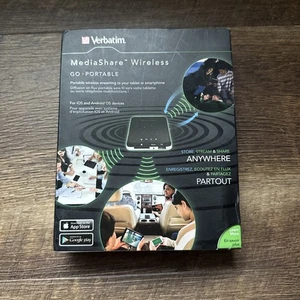 Verbatim Media Share Wireless GO PORTABLE NEW IN BOX - Picture 1 of 3
