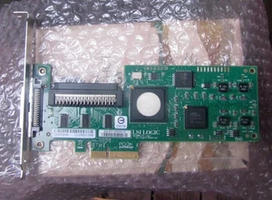 LSI Logic L3-25007-00B Ultra-320 Scsi 68-Pin Lvd Md2 Pci Express Karta kontrolera - Zdjęcie 1 z 2