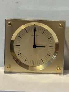 Seiko Goldton Table Clock Watch New Battery - Picture 1 of 10