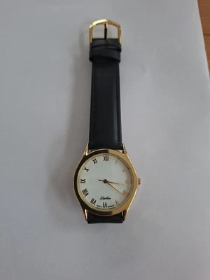 Armbanduhr Herrenuhr Marke Lacher. Made in Germany ungetragen In Holzkästchen - Bild 1 von 2
