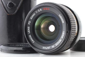 [Near MINT IN Case] Canon FD 24mm f2.8 s.s.c. ssc Wide Angle MF Lens From JAPAN - Picture 1 of 9