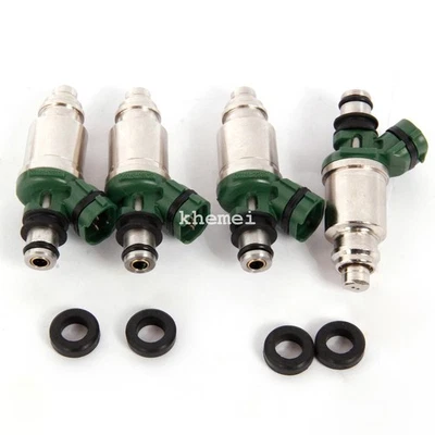 NUEVO 4 inyectores de combustible 23250-74100 para Toyota Camry Celica RAV4 MR2 1999-2000 2,2 L Foto 1 de 4