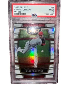 2022 Panini Select Concourse White Prizm 17/50 Shohei Ohtani #85 💯🐐 - Picture 1 of 5