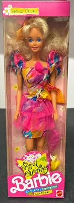 1991 Mattel #3208 Boneca Barbie Sweet Spring NRFB - Imagem 1 de 4