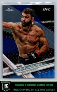 2017 Topps Chrome UFC Blue Wave Refractor #/75 Andrei Arlovski #70 - Picture 1 of 2