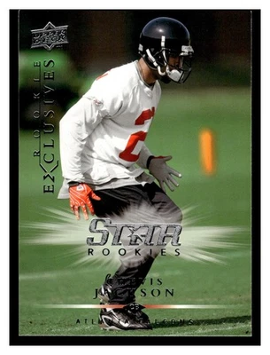 Chevis Jackson #RE9 2008 Upper Deck Rookie Exclusives Atlanta Falcons - Image 1 of 2