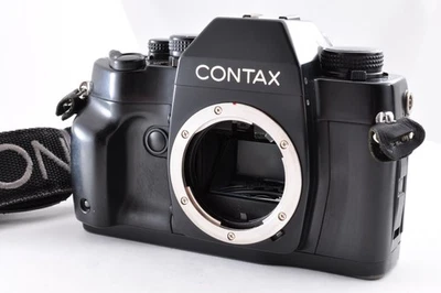 [Fast neuwertig] Contax RX analoge Spiegelreflexkamera 35 mm Gehäuse schwarz ... - Bild 1 von 4