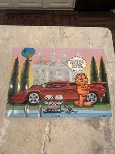 "Póster vintage Argus Garfield Rich Inspirational 21"" x 14"""  - Imagen 1 de 2