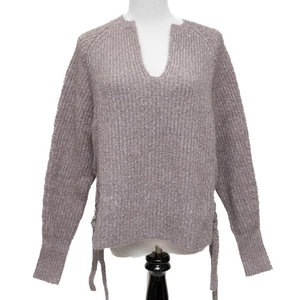 Suéter Anthropologie John + Jenn Grande Lavanda Corbata Lateral Talla Pequeña - Imagen 1 de 13