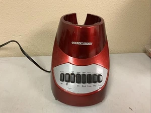 Black And Decker Red Blender Model BL2020R BASE - Picture 1 of 3