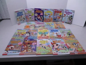Lot of 20 Powerpuff Girls Books Scholastic Cartoon Network Chapter Reader - Imagen 1 de 15