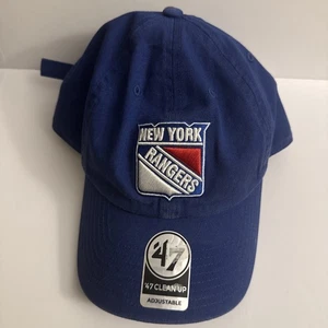 47 Brand New York Rangers Unisex Mütze Blau One Size NHL Hockey Official - Bild 1 von 6