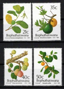South Africa Bophuthatswana 254-257 MNH Wild Fruit Food Plants ZAYIX 0424S0117M - Picture 1 of 3
