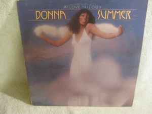 DONNA SUMMER - A Love Trilogy (Oasis) - 12" Vinyl Record LP EX/EX Stereo - Picture 1 of 6