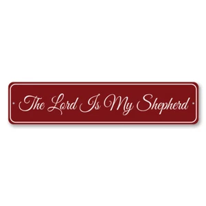 The Lord Is My Shepherd Sign - Picture 1 of 4