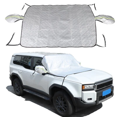 Compatível com 2024-up Toyota Land Cruiser capa de para-brisa à prova de sol proteção de espelho - Imagem 1 de 4