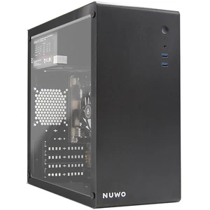 PC Computer Desktop Montiert i3-14100 32Gb 1Tb Windows 11 Office 2021 Schwarz - Bild 1 von 5