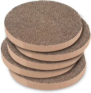 Cat Scratcher Replacement Pads - Cardboard Cat Scratcher Pad, Relieves Stress, S - Picture 1 of 12
