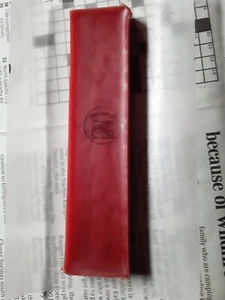 3 Solid Sticks Cast Bullet Lube NRA 50/50 Carnuba Red FREE SHIPPING  - Picture 1 of 6