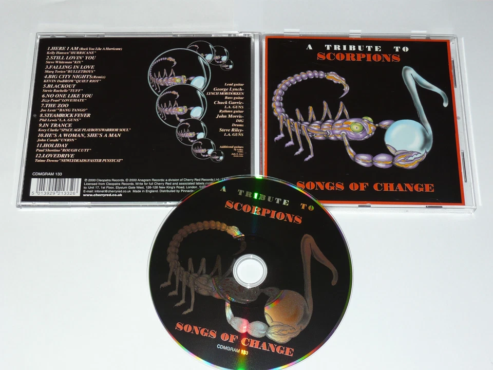 Songs Of Change - A Tribute To SCORPIONS TOP Faster Pussycat Kix Rough Cutt Tuff - Bild 1 von 1