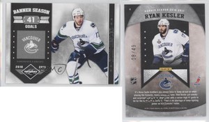 2011-12 Limited Banner Season Silver Spotlight /49 Ryan Kesler #4