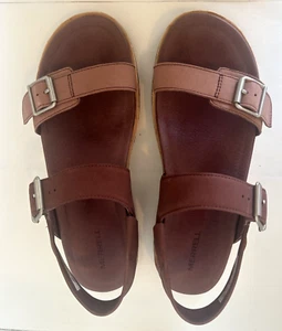 MERRELL Women's Size 8M Juno Buckle Backstrap Comfort Sandals Marron Rouge - Picture 1 of 5