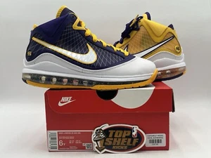 DS New Nike LeBron James 7 GS QS Media Day 2020 Size 6 Authentic Basketball  - Picture 1 of 9