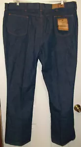 Vintage Sedgefield Men's Man Fit-Flare Denim Jeans Size 48" x 34" Blue USA NWT - Picture 1 of 12