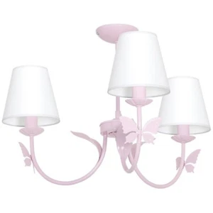 MINI MOTYL III farfalla rosa chiaro lampada cameretta bambini plafoniera - Foto 1 di 1