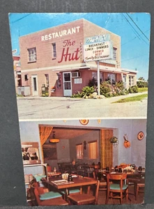 Postcard North Redington Beach, FL Florida THE HUT RESTAURANT - Picture 1 of 2