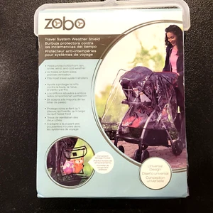 Zobo Travel System Copripasseggino Trasparente Protezione Meteo con Tasca Nuovo  - Foto 1 di 3