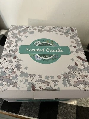 Soy Candles Citronella LOT OF 4 Jars 8oz each NEW IN BOX  - Image 1 of 4