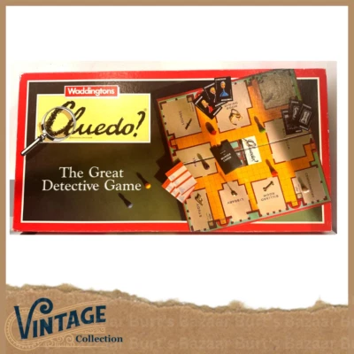 CLUEDO Board Game Vintage - 1990 - Fast Free P&P - Image 1 of 4