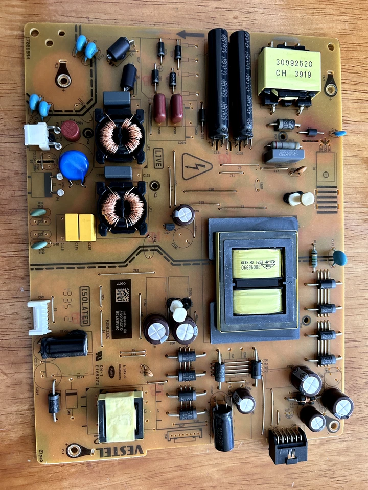PLACA DE ALIMENTACIÓN PARA TV TOSHIBA 49U2963DB 49UL3A63DB JVC LT-49CF890 17IPS72 23396597 Foto 1 de 1