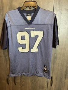Patrick Kerney #97 NFL Onfield Seattle Seahawks Youth Large blau - Bild 1 von 6