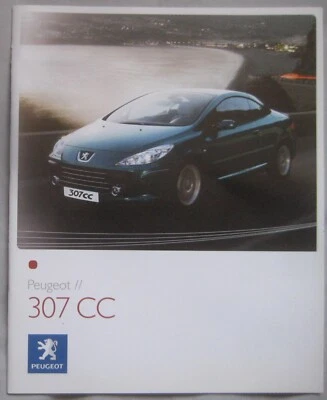 2007 Peugeot 307 CC Brochure Pub. No. MCP 2679 - Image 1 of 4