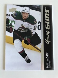 NHL Card,Janis Moser,Young Guns,UD Extended 2021-22,Coyotes
