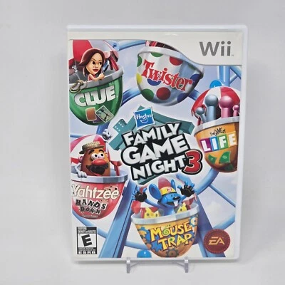 Hasbro: Family Game Night 3 (Nintendo Wii) CIB COMPLETE & TESTED - Image 1 of 3