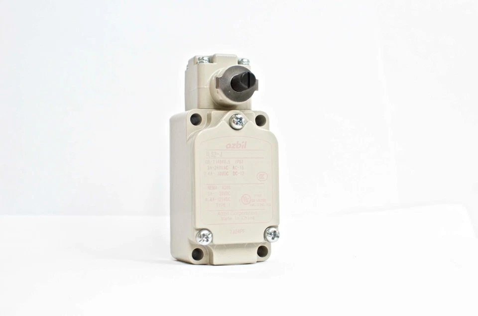 Interruptor de limite Azbil 1LS2-J, alavanca de rolo menos - tipo (Yamatake) - Imagem 1 de 1