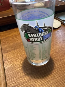 2000 CHURCHILL DOWNS KENTUCKY DERBY GLAS OFFIZIELLES ARAMARK - Bild 1 von 3