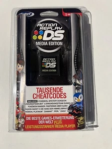 Action Replay DS Media Edition – Cheat Codes + Lecteur Média – Neuf Blister alle - Picture 1 of 3