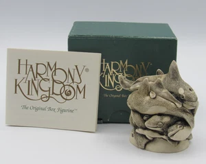 Harmony Kingdom "Whale of a Time" Wale Figur Schmuckkästchen - Bild 1 von 7