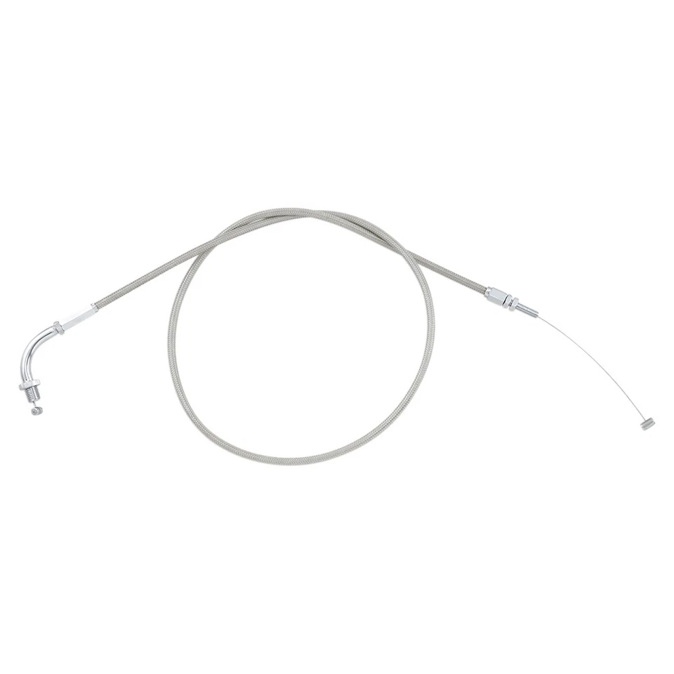 Abrigo de armadura Motion Pro trenzado de acero inoxidable cable-tirón del acelerador/estándar 62-0309 Foto 1 de 2