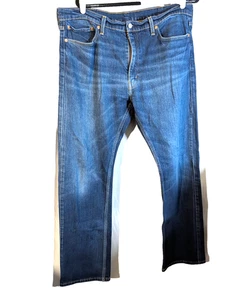 Levi's 513 38/32 Hombre Azul Vaqueros Usado - Imagen 1 de 5