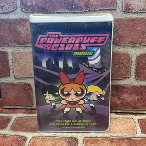 The Powerpuff Girls film VHS scellé dessin animé réseau super-héros 2002 - Photo 1 sur 4