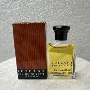 Vtg Aramis Tuscany Eau de Toilette .25 fl oz Mini Travel Size RARE - Picture 1 of 3