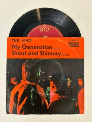 The Who My Generation 45rpm 7" vinyl single - record & picture sleeve Germany - Image 1 of 3