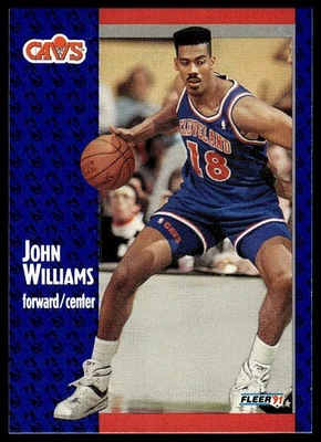 John Williams 1991 - 92 Fleer #40 — 第 1/2 张图片