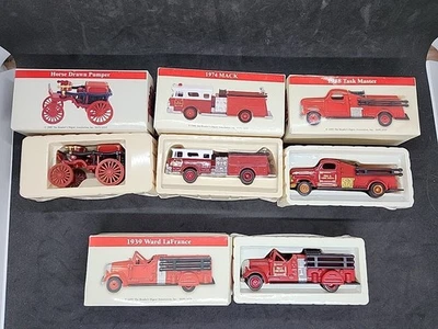 Lot of 4 Vintage Readers Digest Fire Engine Trucks 2000 & 1999 - Image 1 of 4